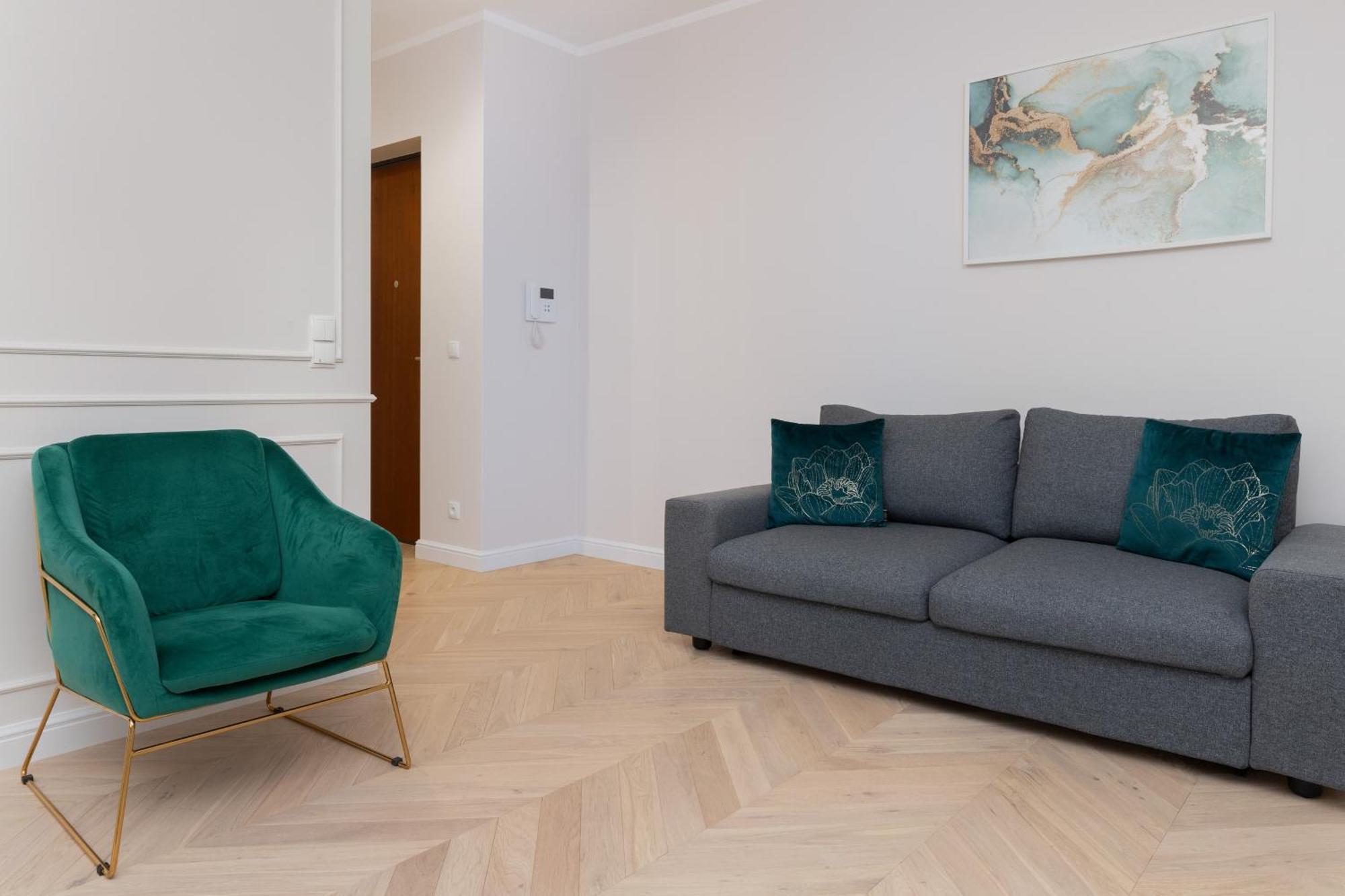 Lux Apartment Niemcewicza With Ac & Balcony Warsaw Ochota By Noclegi Renters ภายนอก รูปภาพ